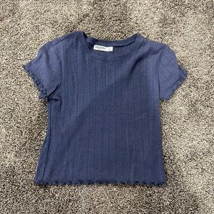 blue lettuce edge top